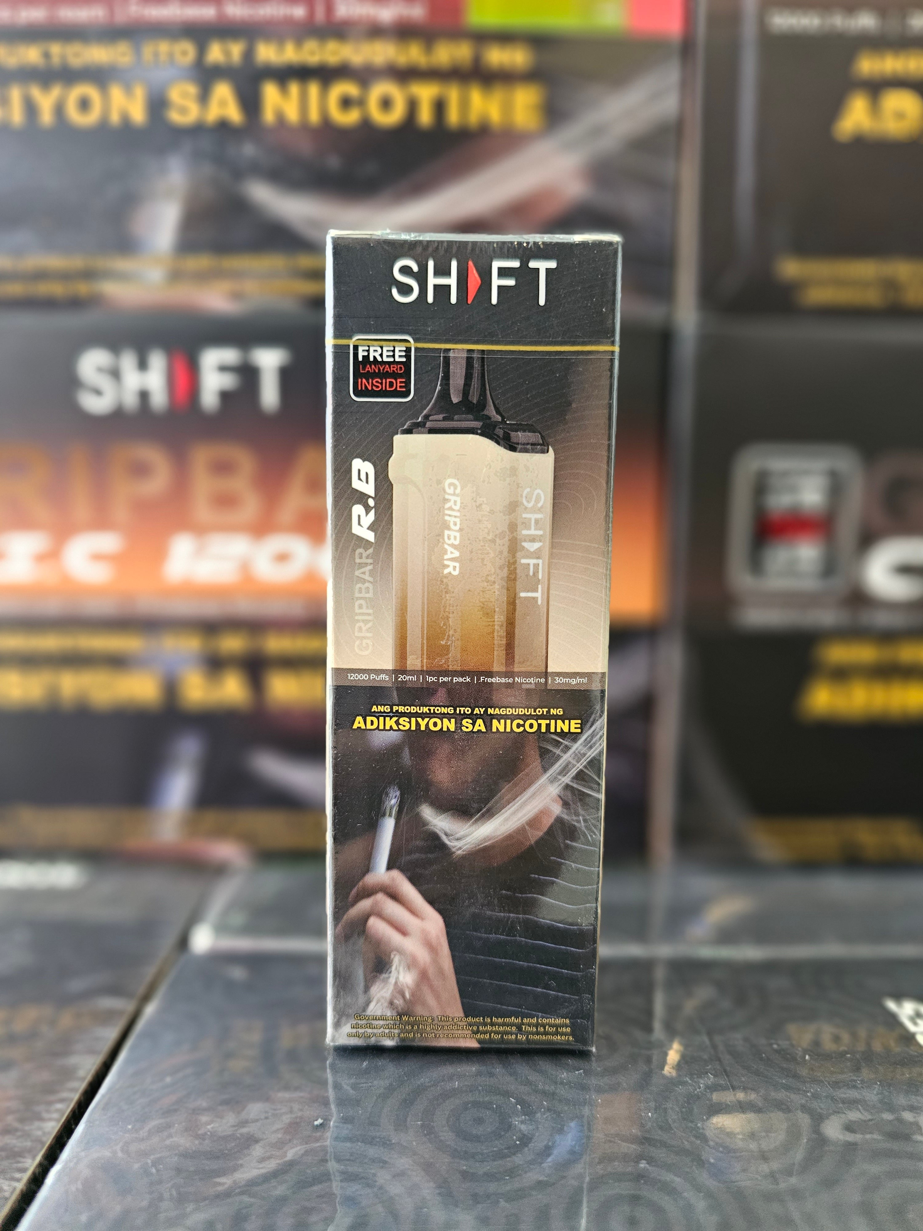 Shift Gripbar 5mg 12000 Puffs Disposable Vape – Puff Supply Philippines