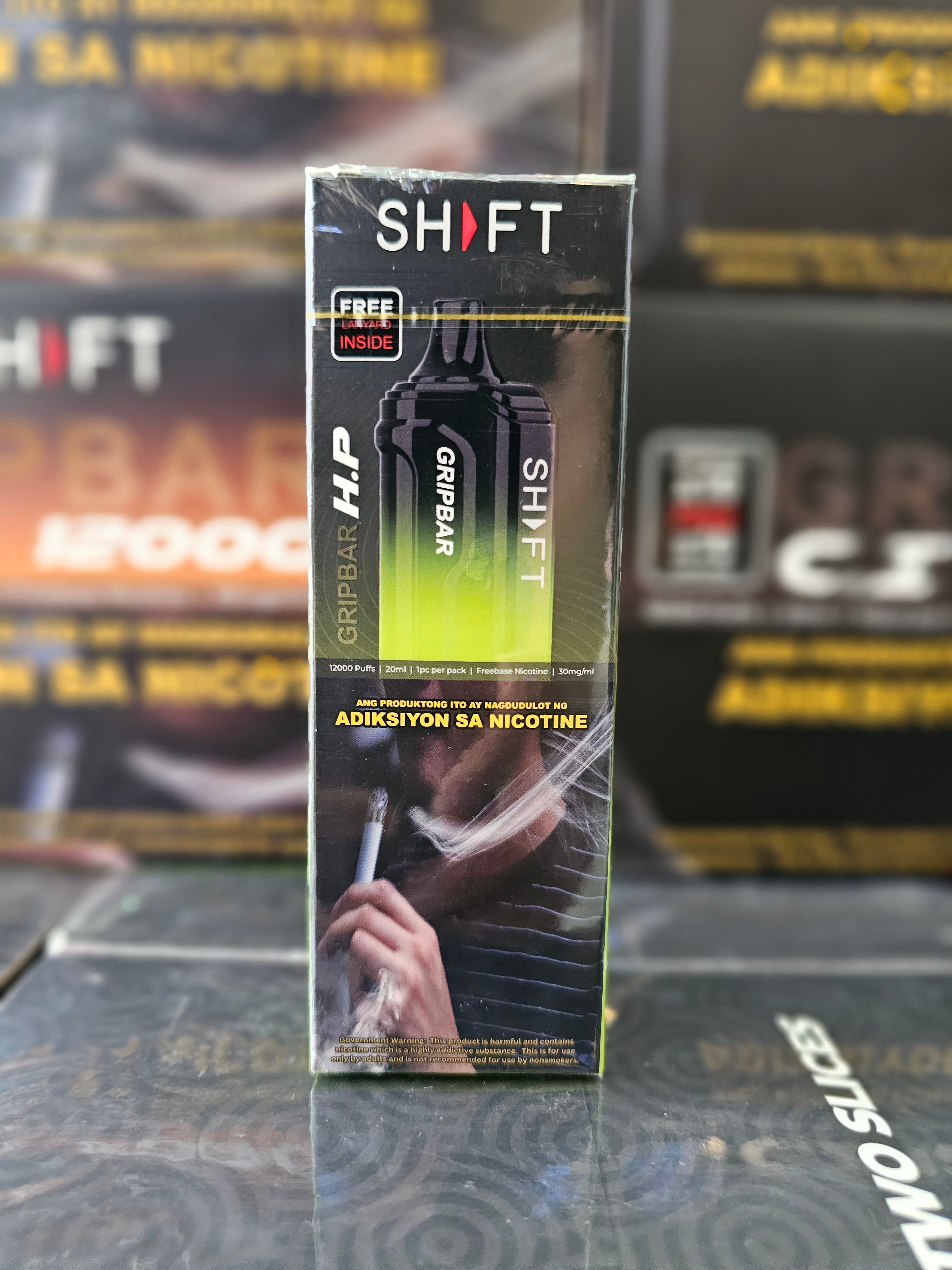 Shift Gripbar 5mg 12000 Puffs Disposable Vape – Puff Supply Philippines