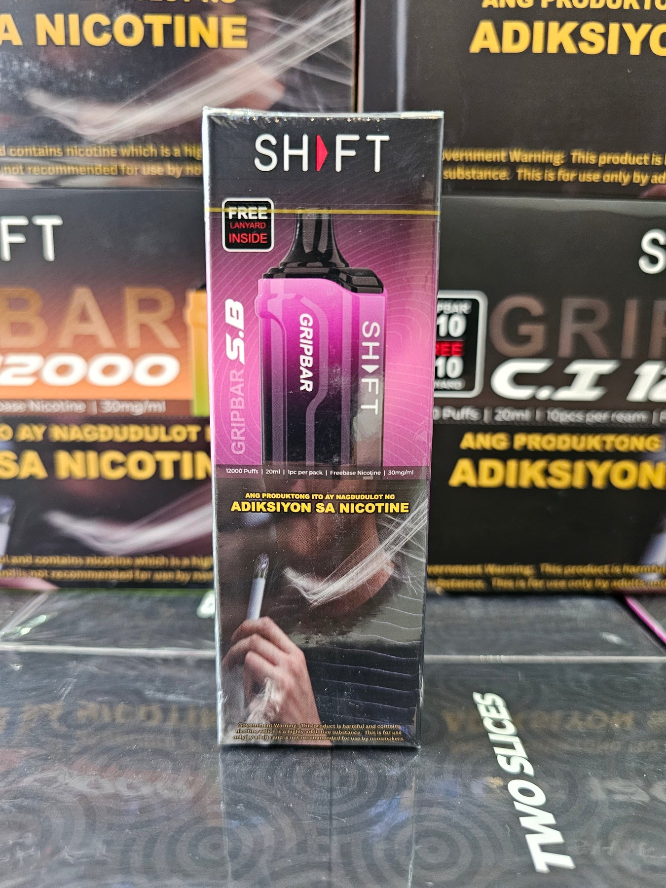 Shift Gripbar 5mg 12000 Puffs Disposable Vape – Puff Supply Philippines