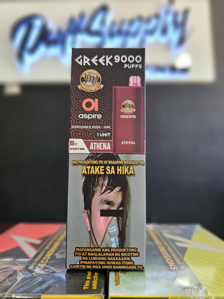 Greek 9000 Puffs Disposable Vape