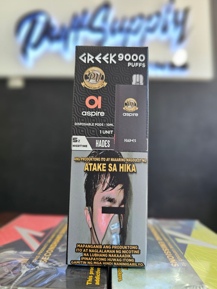 Greek 9000 Puffs Disposable Vape